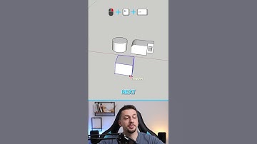 Create multiple copies of the same object with one click in Sketchup