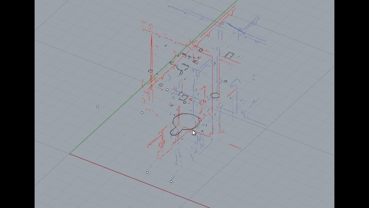 Slicing point cloud with output to dwg format using CloudCompare ...