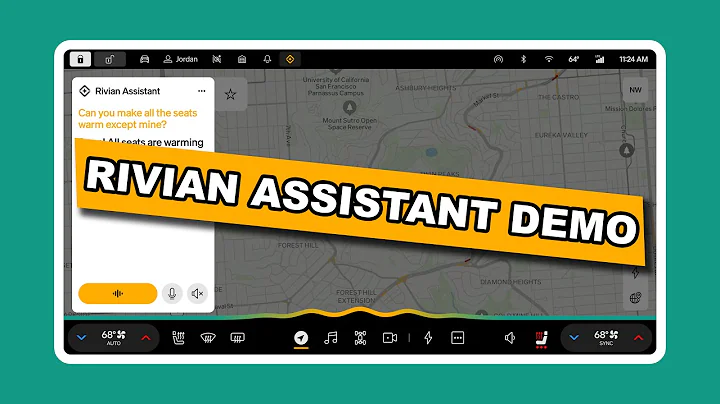 Rivian Assistant Demo, A First Look at Rivian’s Future AI