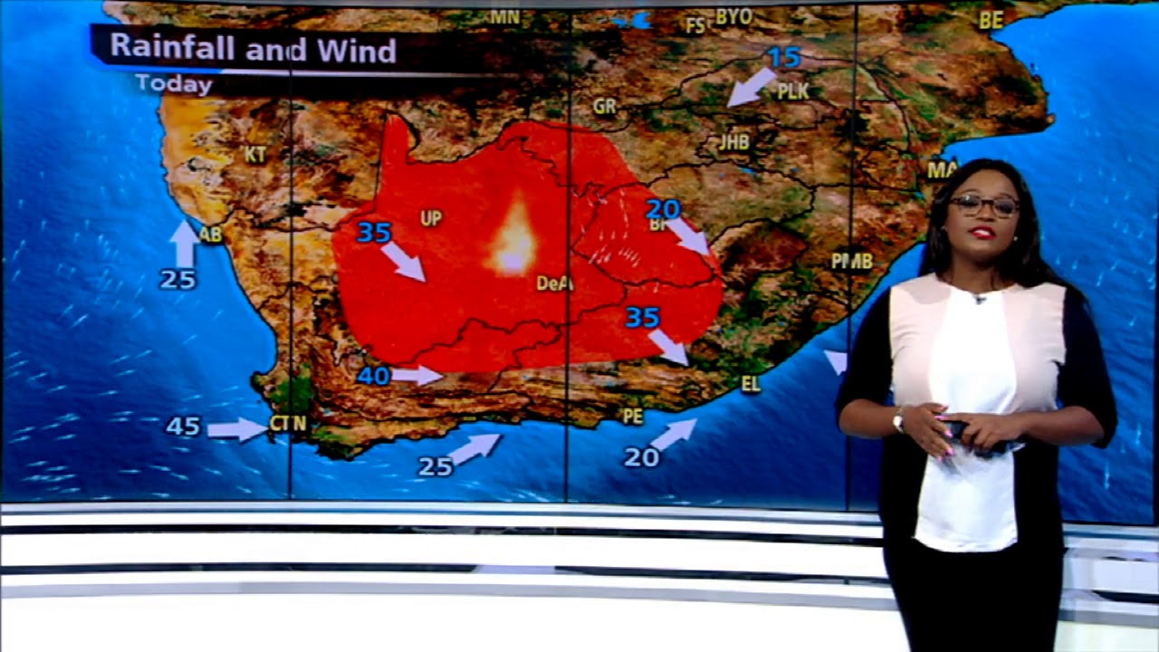 SA Weather Wednesday, 25 December 2019 SABCWeather YouTube