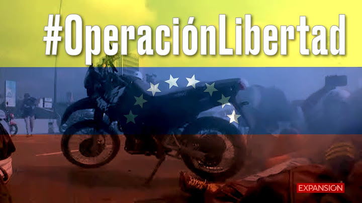#OperaciónLibertad - Así se viven las protestas en Caracas tras el llamado de Juan Guaidó