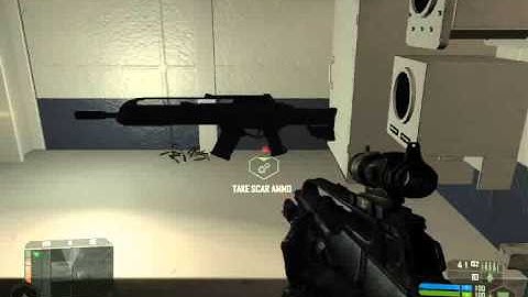 Crysis - Floating/Firing Assault Rifle