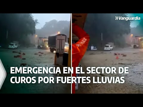 Emergencia en el sector de Curos por fuertes lluvias | Vanguardia