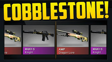 DRAGON LORE CASES! - CS GO Cobblestone Case Opening