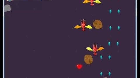 Space Shooter game created using QT Creator