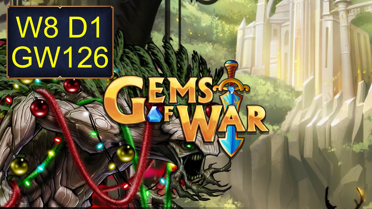 ⚔️ Gems of War: Guild Wars Week 8 Day 1, GW 126 | Guild Wars Fixed! Birthday Went Well ^_^ ⚔️