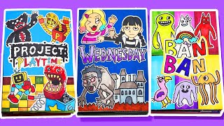 Game Book Story👹🏰🎁 (Poppy Playtime, Wednesday, BanBan)