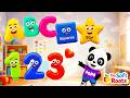 Preschool Learning activities for 3 year olds at home | Learn ABC Phonics Shapes Numbers Colors 🌈