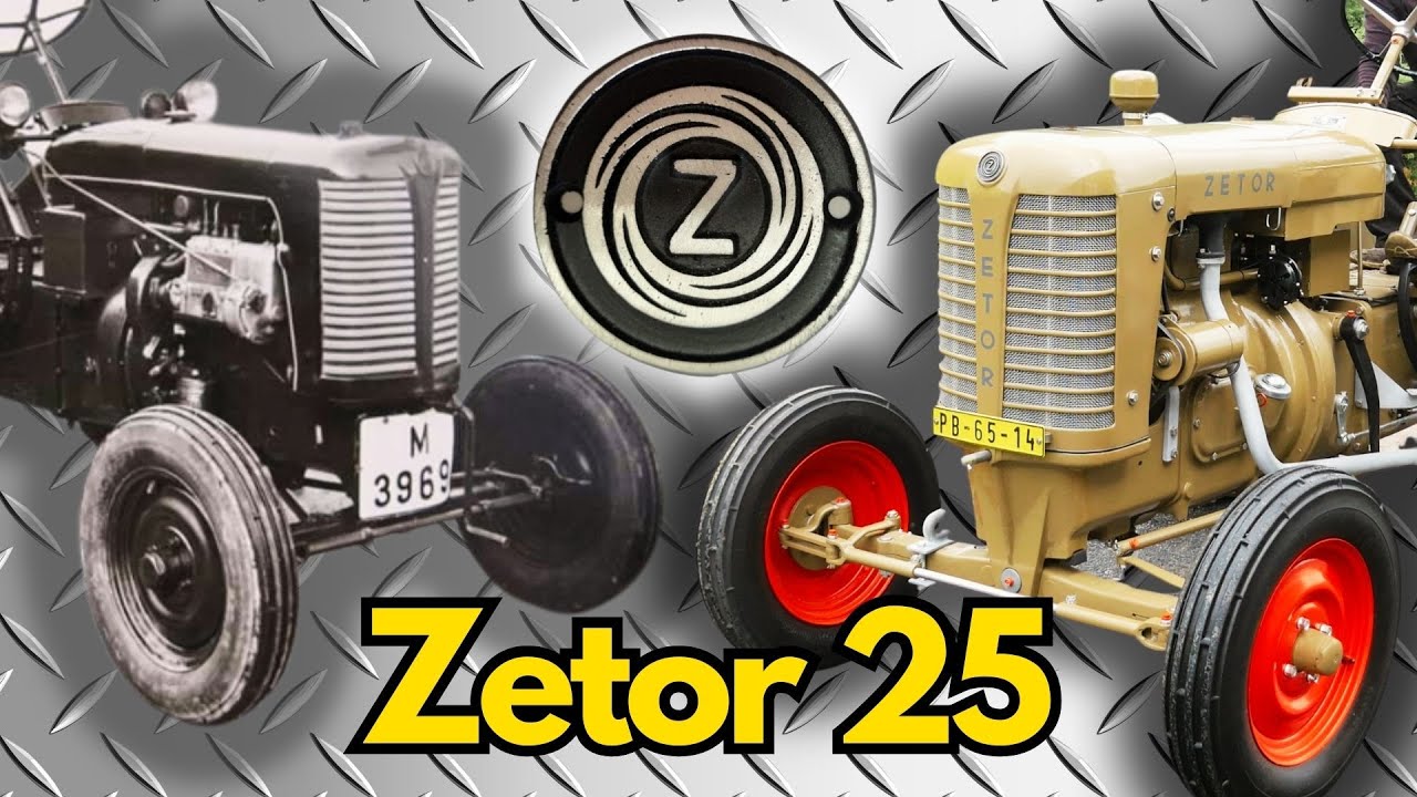 ZETOR 25 z 1946 roku | NIEZWYKŁY EGZEMPLARZ