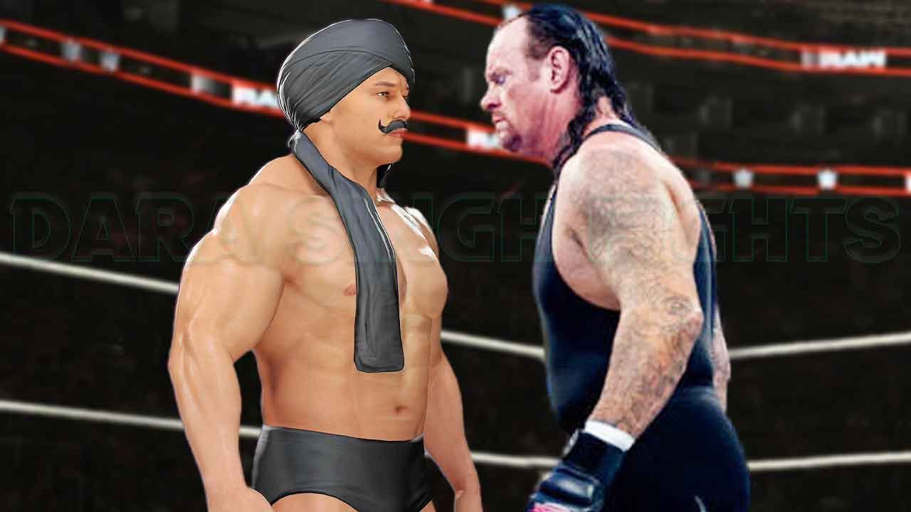 Дара Сингх против Андертейкера: полный матч