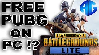 Play PUBG Free on PC....Well Sorta!
