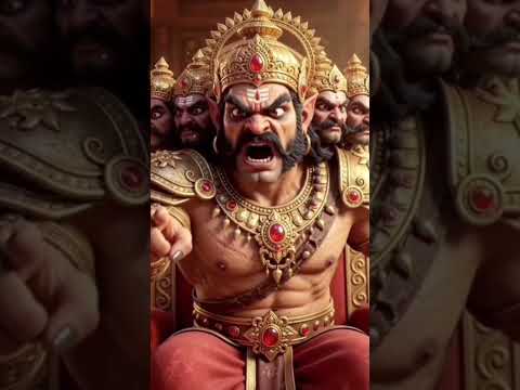 😂🔥 मूषक ने रावण को दी धमकी 😱🐭 रावण के उड़ गए होश! 🤣🔥 #RavanComedy #AIFunny #ViralShorts