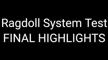 Ragdoll System Test Highlights #4. (FINALE)
