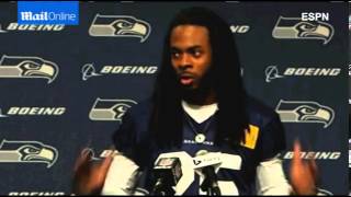 Richard Sherman  Thug is another way of saying the 'n' word