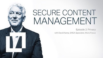 How to Achieve Secure Content Management with Micro Focus