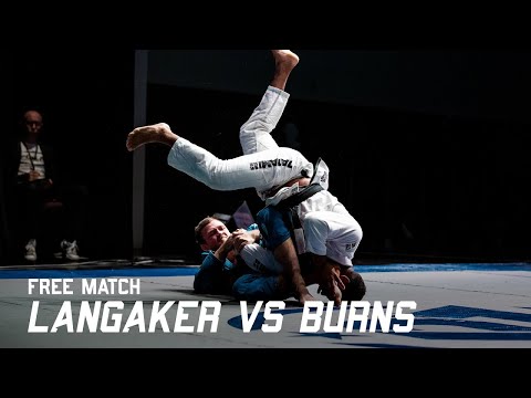 UFC's GILBERT BURNS vs TOMMY LANGAKER | POLARIS BJJ Grappling