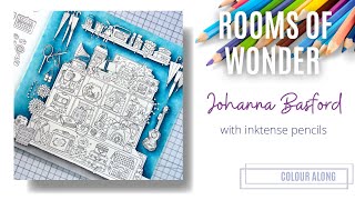 Colour Along | Rooms of Wonder by Johanna Basford | Lost Property Office | Part 1 of 3
