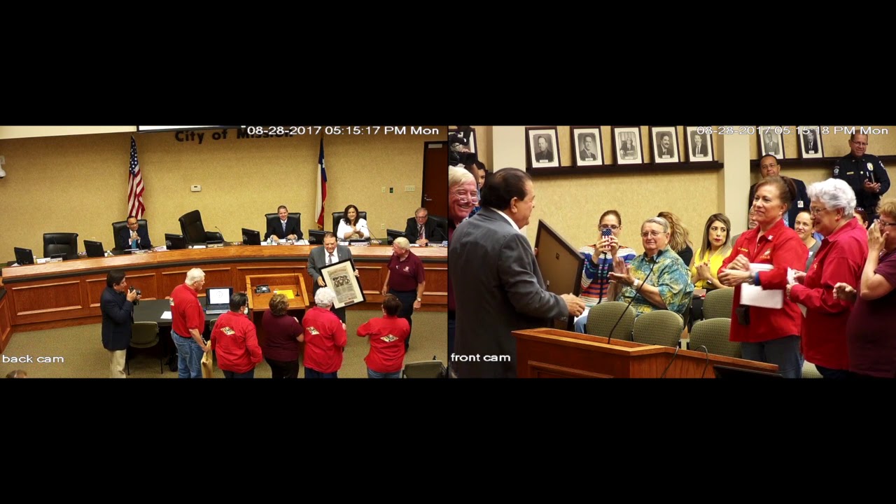 Mission TX City Council Meeting 08/28/2017 YouTube