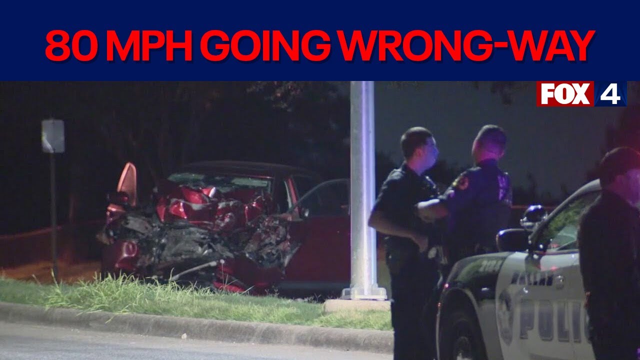 Woman charged for Dallas wrong-way crash that injured 6