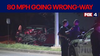 Woman charged for Dallas wrong-way crash that injured 6