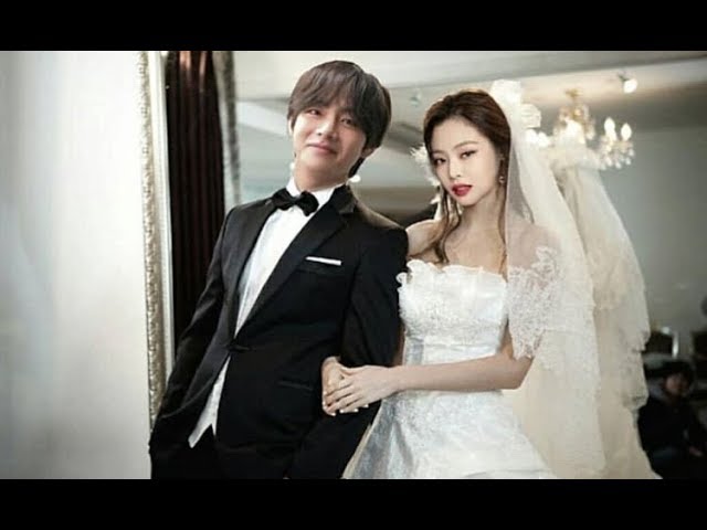 🕊Taennie🕊 Jennie (blackpink) & Taehyung (bts) • wedding • [fmv] class=