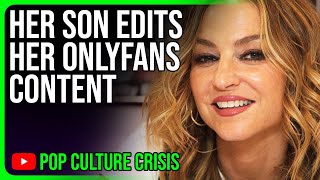 'Sopranos' Actress Drea de Matteo Admits Her 13 Year Old Son Edits Her OF Photos