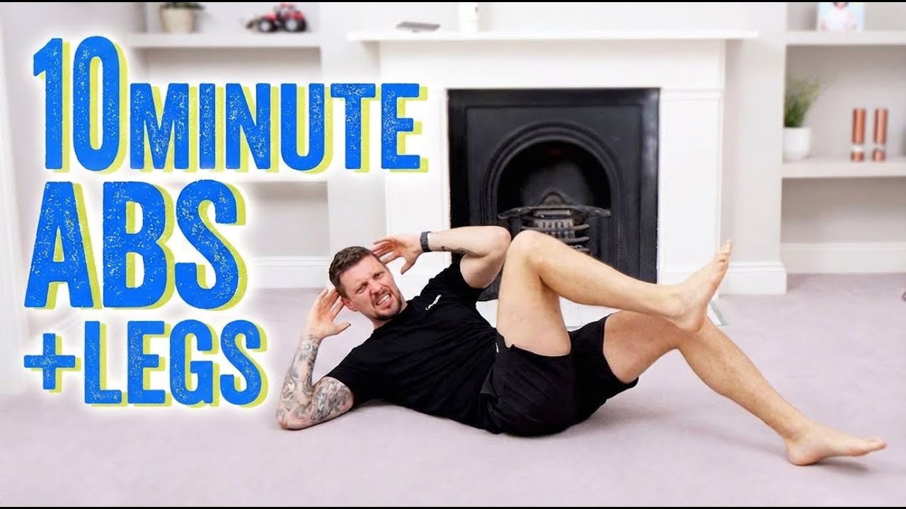 10 min Full Body Fat Burn - Abs, Thighs & Legs!