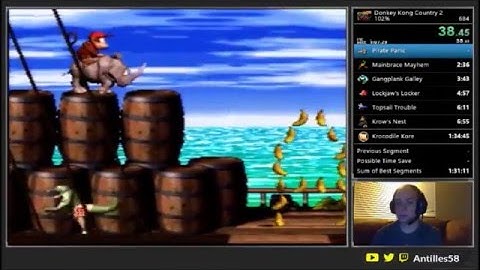 Donkey Kong Country 2 | 102% Speed Run | 1:33:52