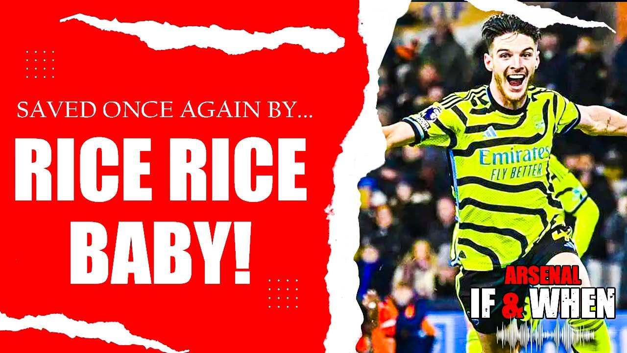 Arsenal Rice Rice Baby RICE RICE BABY!! ARSENAL GO 5 POINTS CLEAR! DAVID RAYA NEEDS TO BE ...