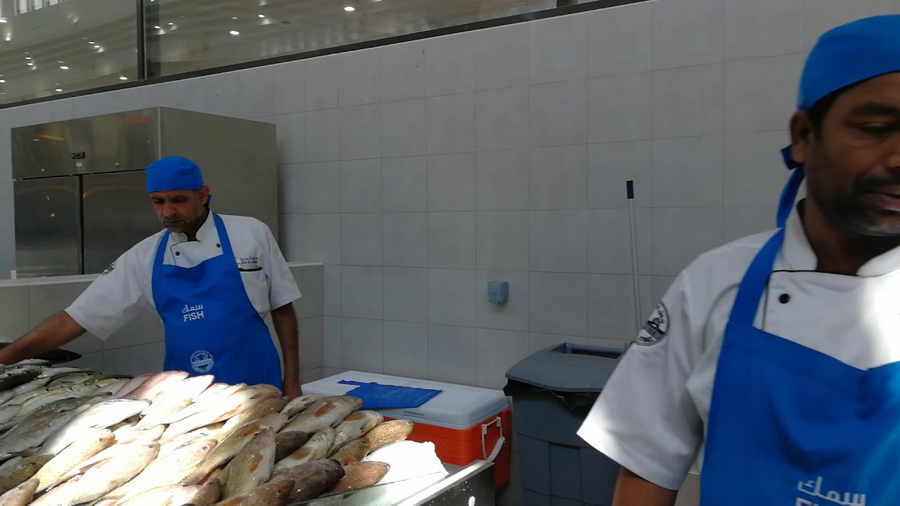 Visiting the new fish market at Sharjah Jubail 15.01.2018 YouTube