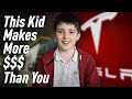 12 Year Old EV & Crypto Trader Schools Wall Street