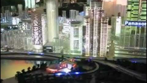 Radian Joint (RJ) Models - Architectural Model - Hong Kong Island Waterfront Dynamic Lighting Effect