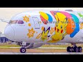 65 planes from close up  a380 b747 b777 a330 b787 a350  melbourne airport plane spotting