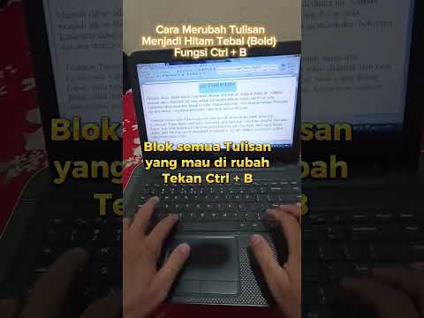Cara mengganti tulisan