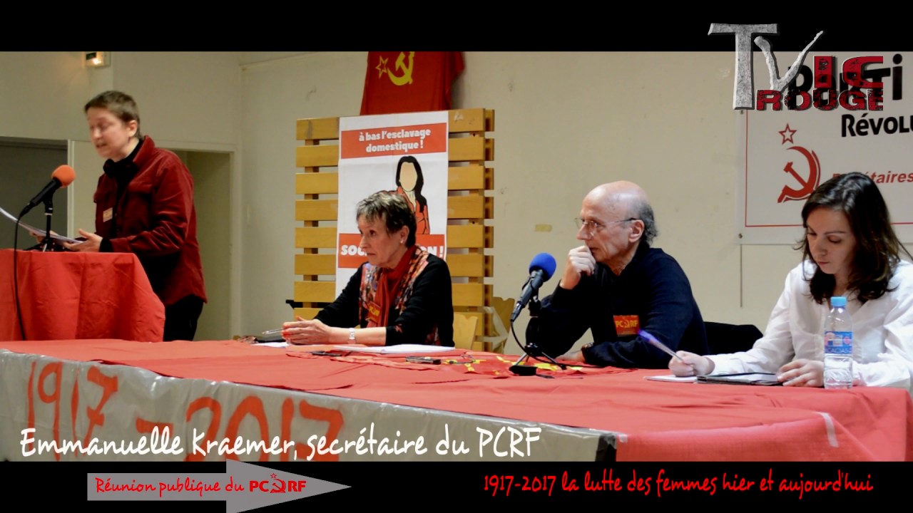 Réunion publique sur la lutte des femmes hier et aujourd'hui. - YouTube