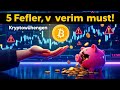 Kryptowährungen: 5 Fehler, die du vermeiden musst!