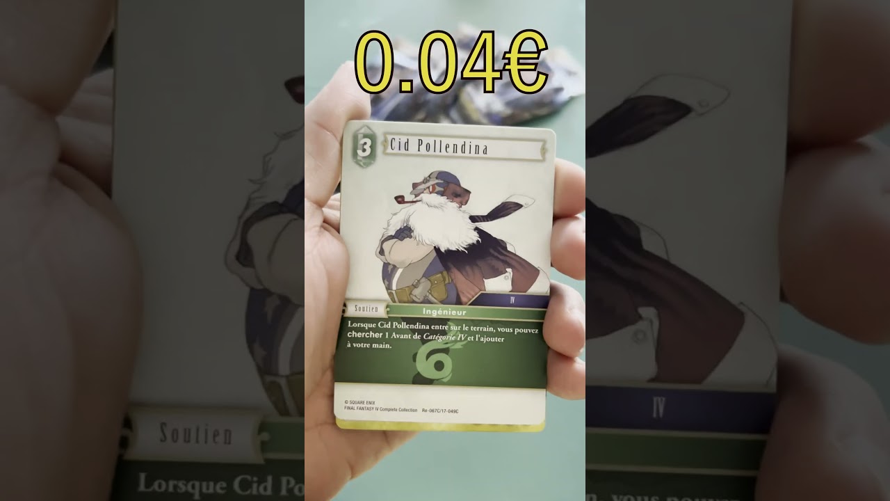 UNBOXING BOOSTER FINAL FANTASY LEGEND COLLECTION FR 23/04/2025 