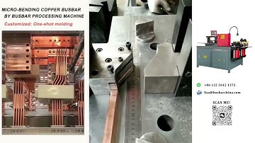 Copper Busbar Bending by busbar Processing Machine 3 in 1 busbar machine bus bar bending machine