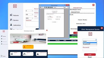 Clinic Management System Using C# and SQL Server