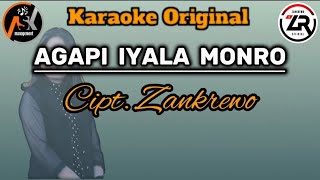 AGAPI IYALA MONRO KARAOKE || Elis Purnamasari || Cipt. Zankrewo (Nada Standar/Original)