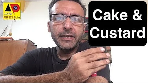 Robin Ke Funde : Cake & Custard
