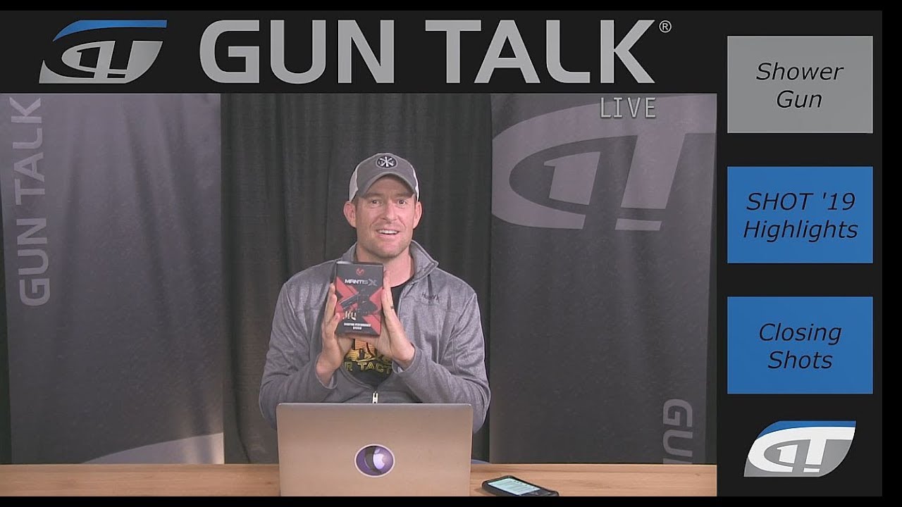 Do You Need a Shower Gun? Plus, Win a MantisX! | Gun Talk LIVE pistols and pearls