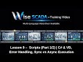 Wise SCADA Tutorial #9 | Scripts (Part 1/2) | C# & VB, Error Handling, Sync vs Async Execution