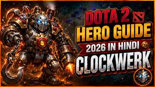 Dota 2 Hero Guide 2026 In Hindi | Clockwerk