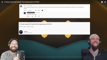 Reacting To 15 Year Long WoW Nerd