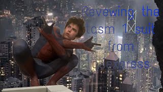 The Tasm 1 suit from aliexpress out of package review (aliexpress costume)