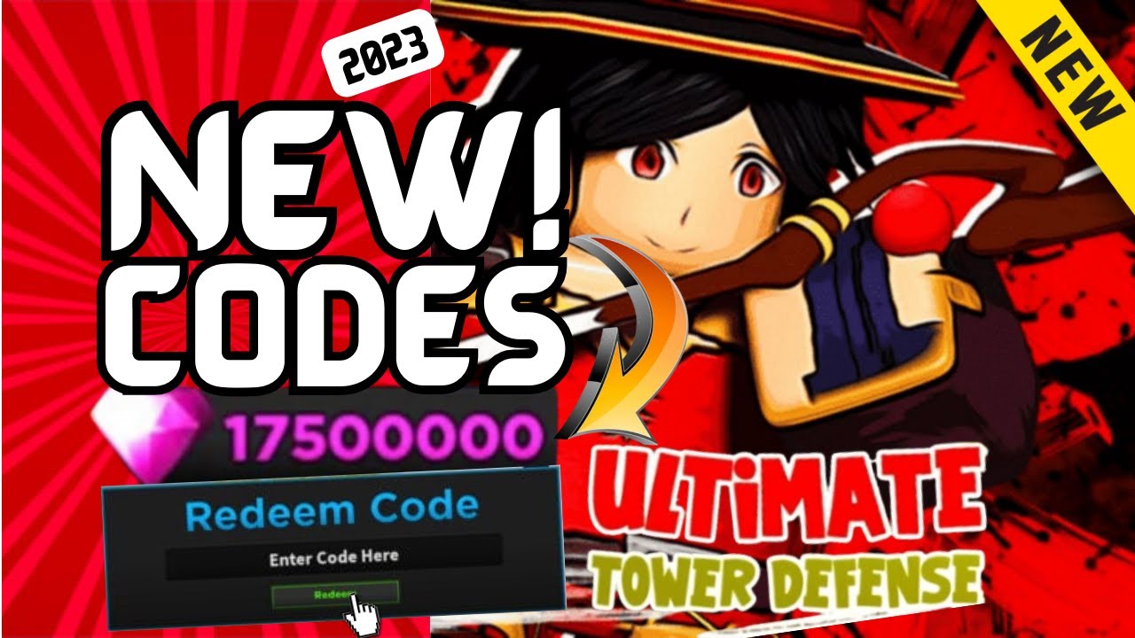 Full code Ultimate Tower Defense update mới nhất 12/2023