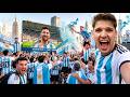 Así se VIVE el MUNDIAL Cuando Juega ARGENTINA