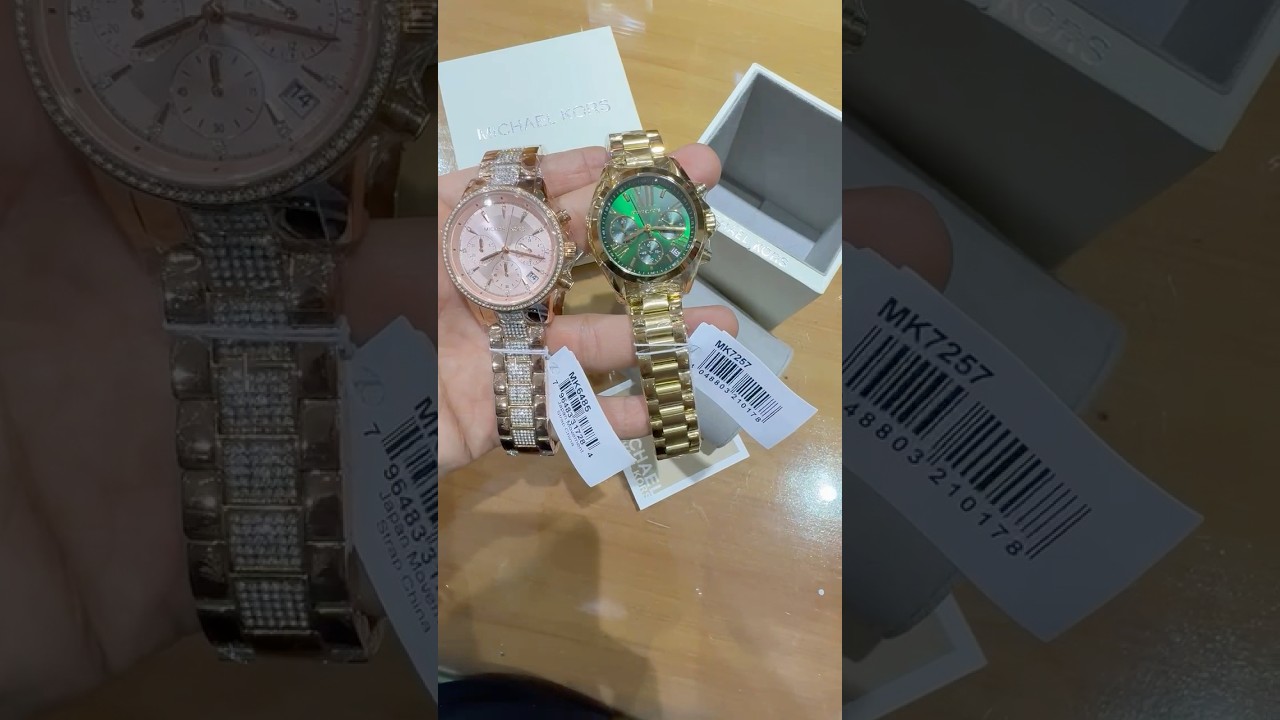 Unboxing michael kors women&rsquo;s watches Mk6485 & mk7257 #trending #watch