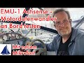 Aueneinsatz wir testen den emu1 von actisense an bord  von busse yachtshop